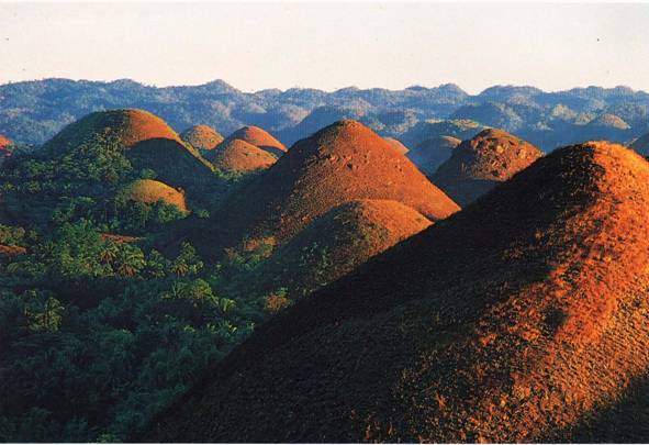 Collines de chocolat