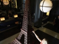 Tour Eiffel en chocolat à la gare de Londres