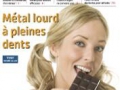 Du cadmium cancérigène dans le chocolat !