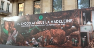 Patrick Roger ouvre sa mine de chocolat, place de la Madeleine à Paris