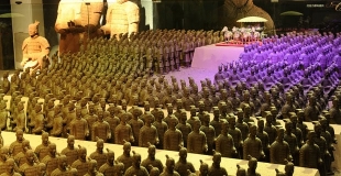 Un parc merveilleux du chocolat en Chine