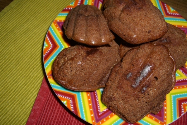 Madeleines au chocolat