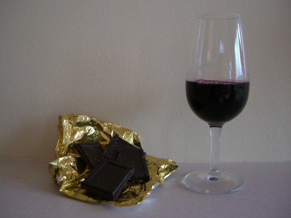 Chocolat et vin
