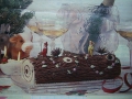 Bûche de Noël au chocolat